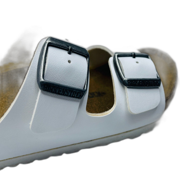 Birkenstock Kids Arizona Sandals White Size 29 (11-11.5) - Picture 5 of 10